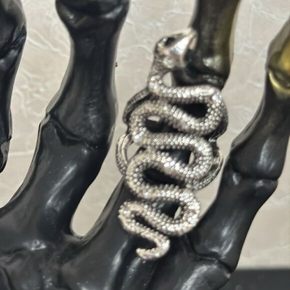 Silver snake ring - Picture 5 of 9